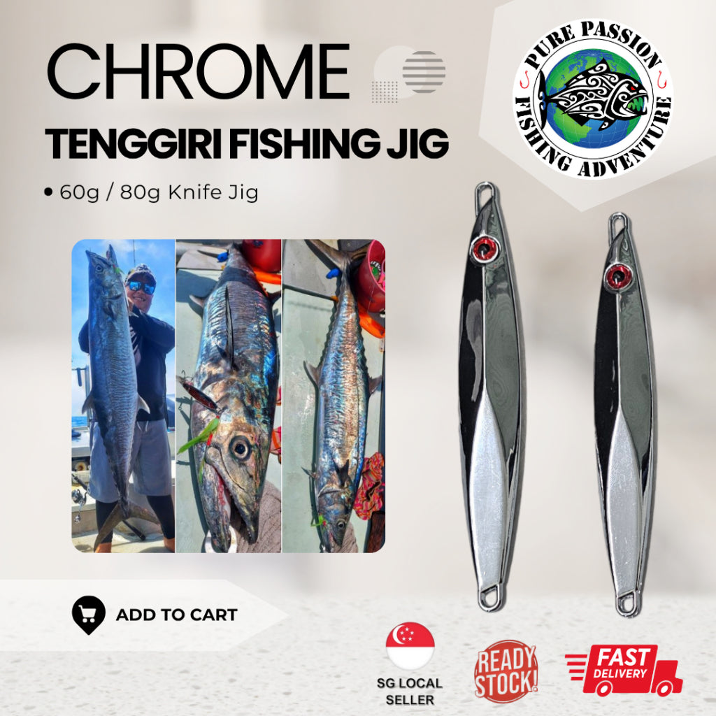 Chrome Knife Speed Jig (Mirror Finish)