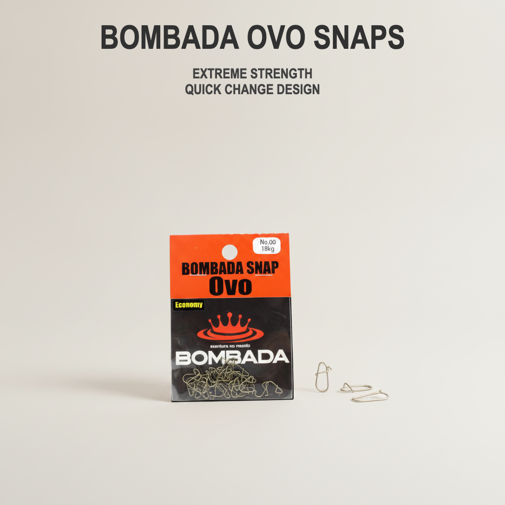 Bombada Ovo Heavy Duty Fishing Snaps - Regular Pack