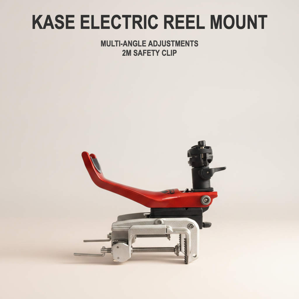 Kase Electric Reel Rod Holder Mount for Boat Fishing