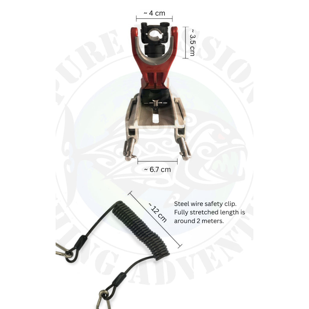 E-REEL Rod Holder Mount For Electric Rod and Reel Boat Bottom Fishing KASE