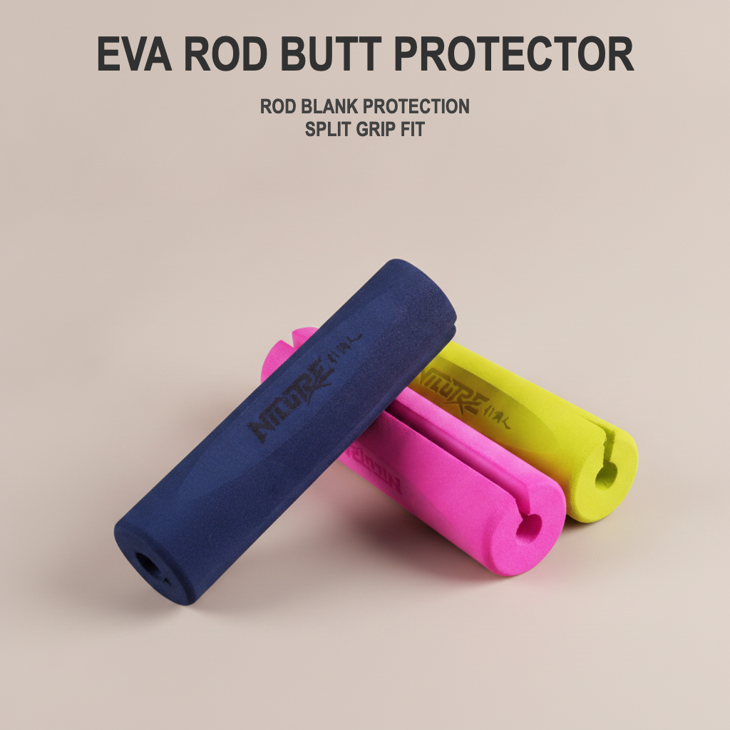 EVA Fishing Rod Butt Protector for Split Grip Rods