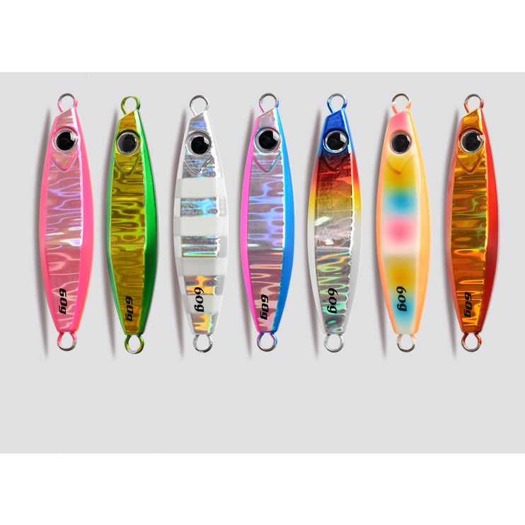 Fatty Bom Bom Slow Jig - Compact Wide Profile for Bottom Fishing - image 3