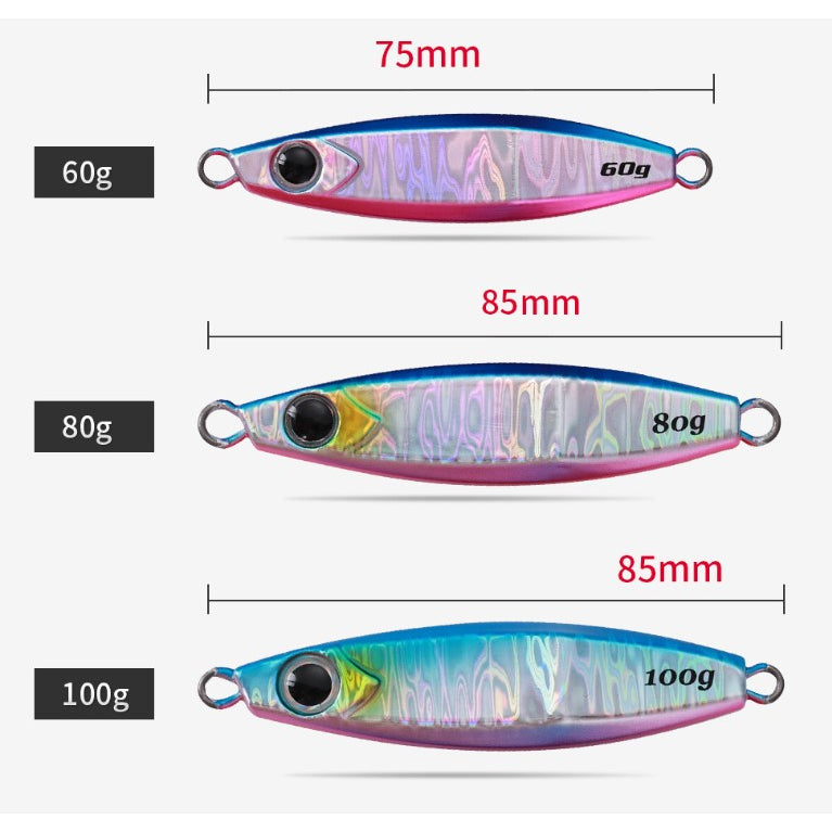Fatty Bom Bom Slow Jig - Compact Wide Profile for Bottom Fishing - image 5