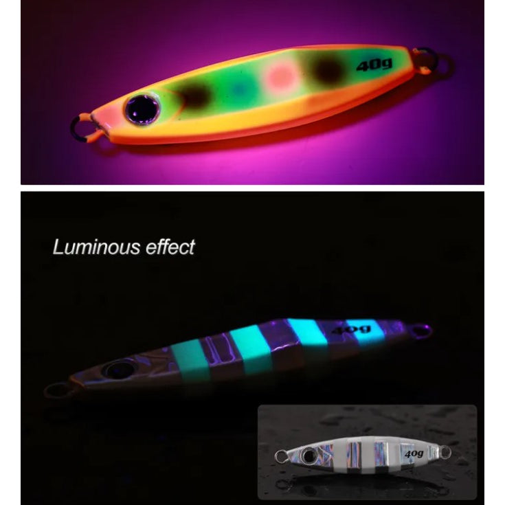 Fatty Bom Bom Slow Jig - Compact Wide Profile for Bottom Fishing - image 9