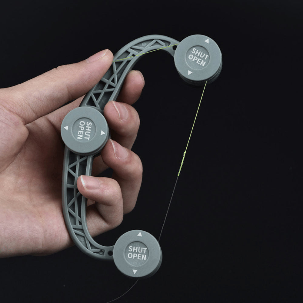 FG Knot Tying Tool - Fiberglass Nylon - Adjustable Tension High Strength Knot Assistant Fishing GT