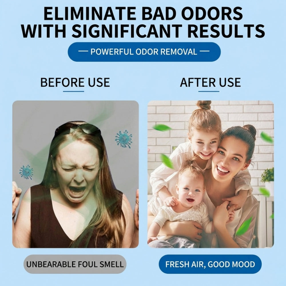 Professional Fish Odor Remover Spray - Molecular Deodorizer for Fishing Gear, Car & Wardrobe