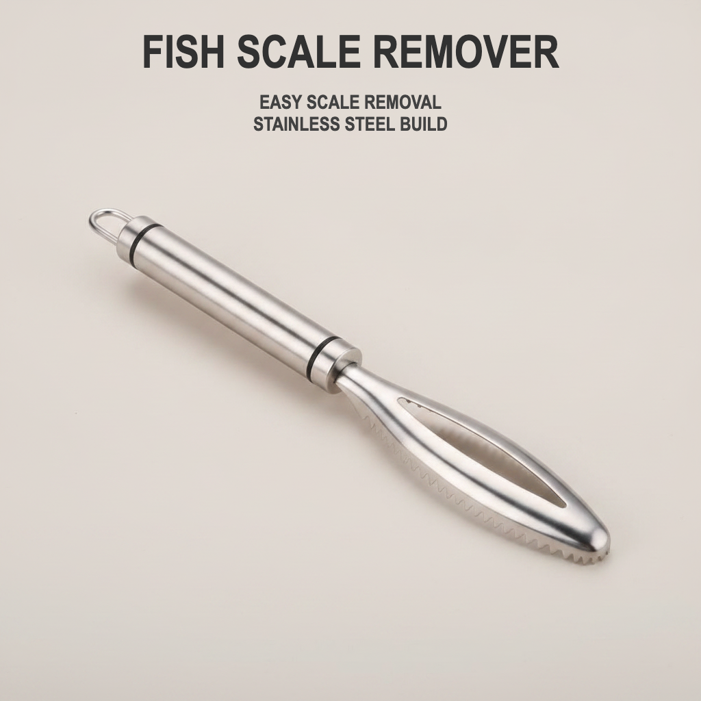 Pure Passion Stainless Steel Fish Scale Remover Tool