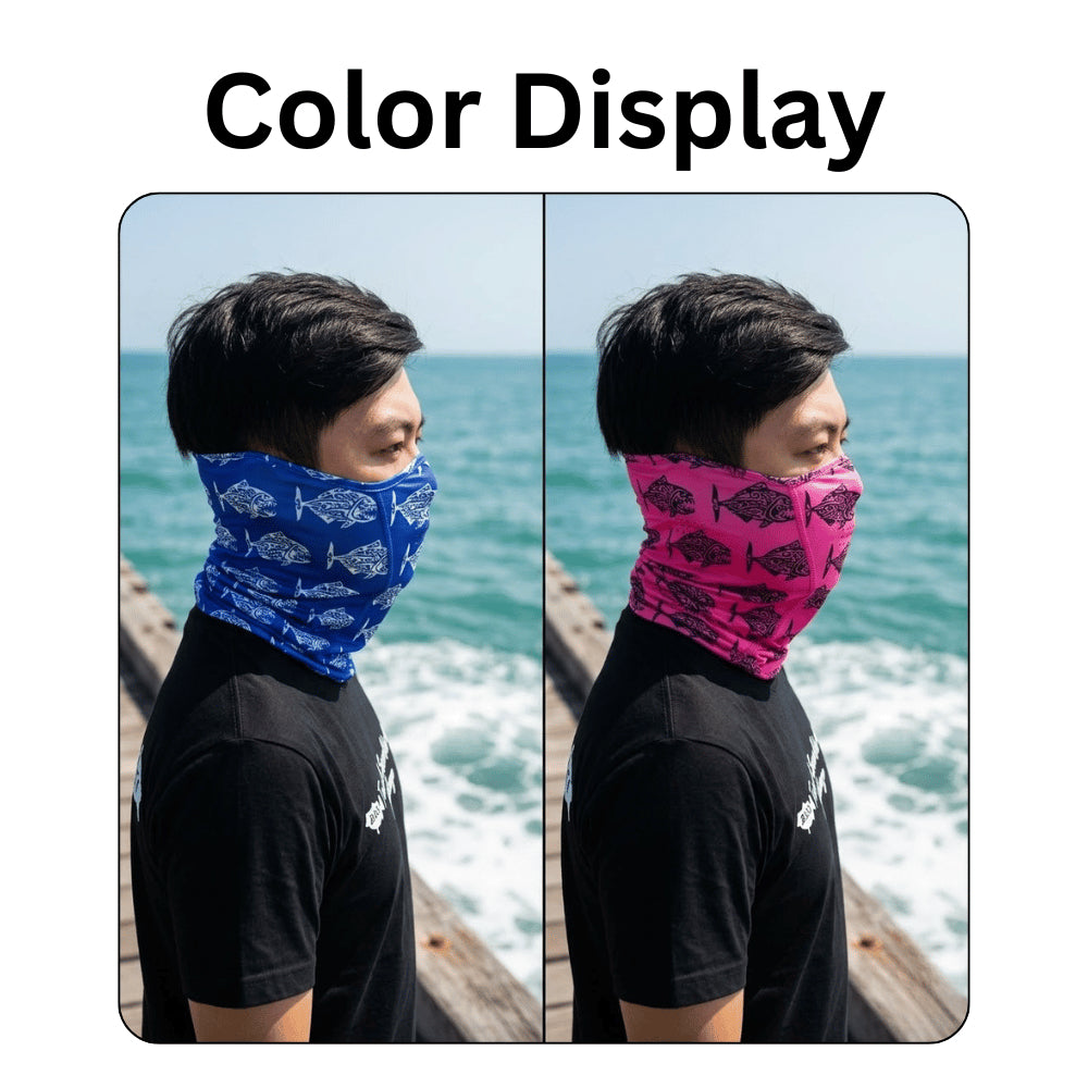 PURE PASSION Arm Sleeves & Face Buff Cooling Quick Dry Fishing Cycling Motorcycle Outdoor Mask Scarf