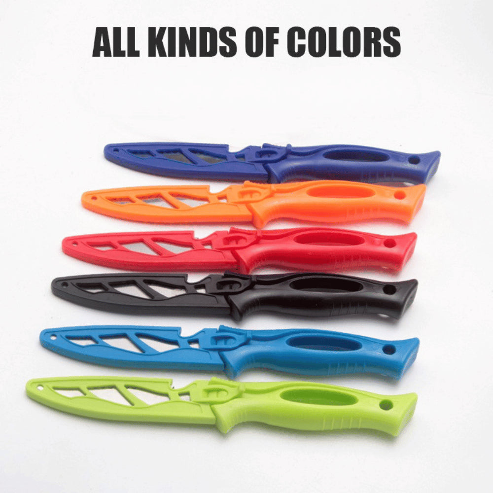 PPFA Fishing Knife 3Cr14 Stainless Steel - Saltwater Rust-Proof Blade Bait Fish Fillet Cutting