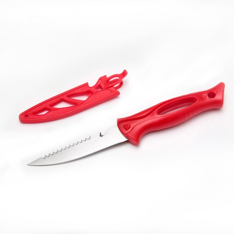 3Cr14 Stainless Steel Fishing Knife with Anti-Slip PP Handle & Sheath — product image 10