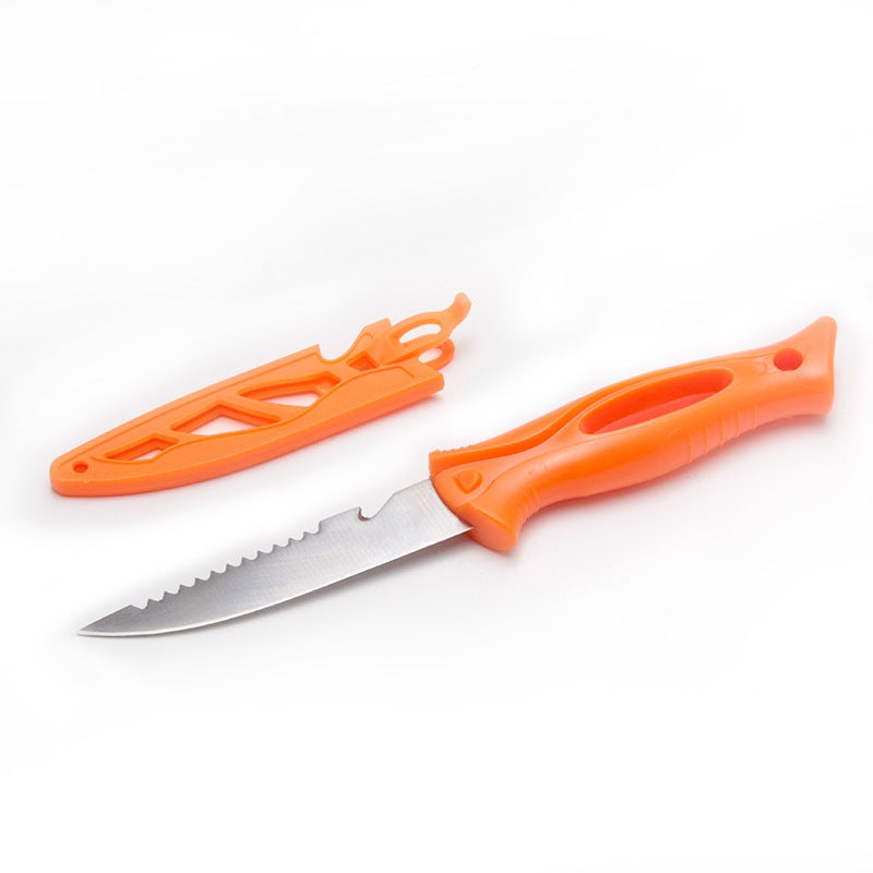 3Cr14 Stainless Steel Fishing Knife with Anti-Slip PP Handle & Sheath – BigSeller variant 92b0065c625b