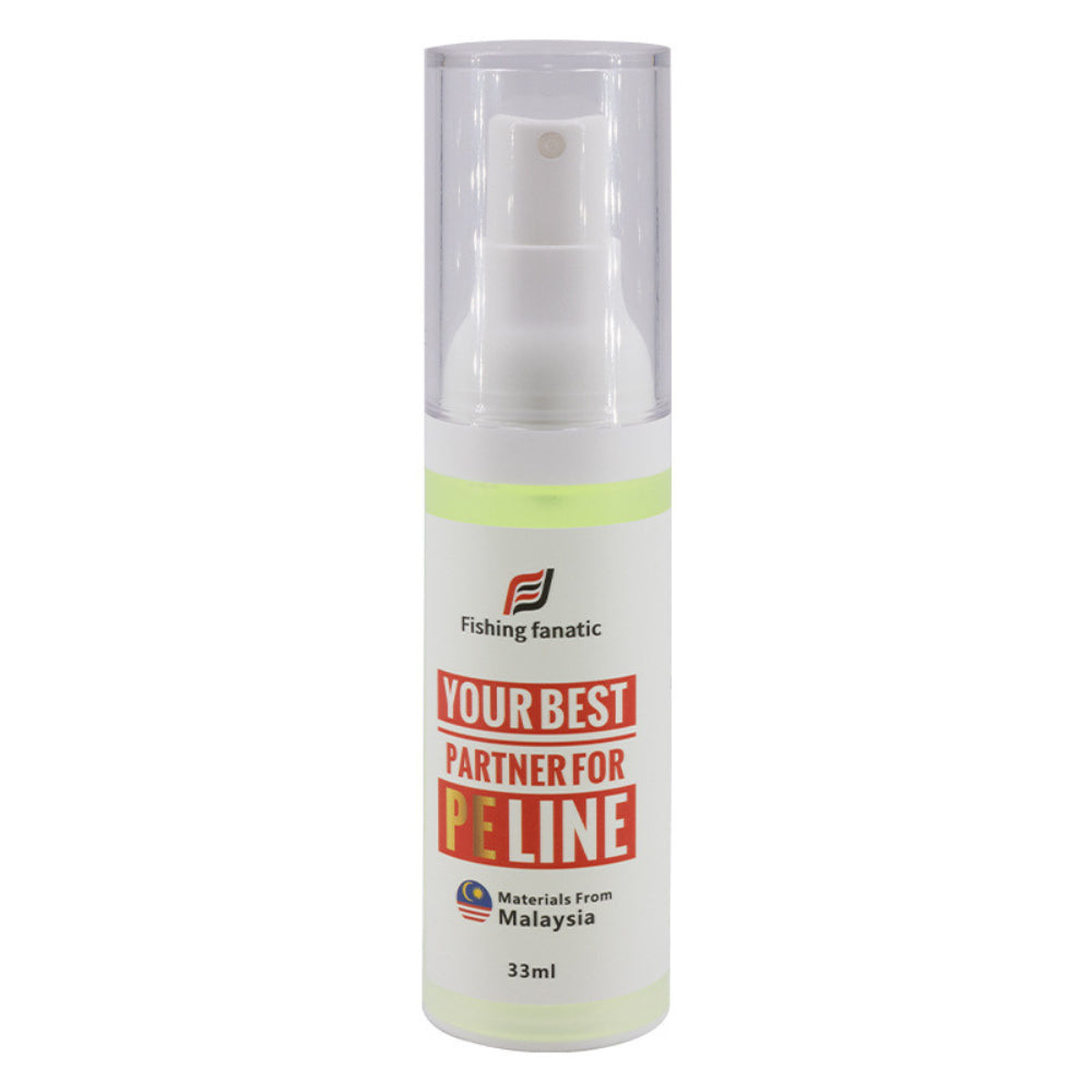 Braided PE Line Maintenance Spray 33ml - Professional Fishing Line Lubricant & Anti-Corrosion