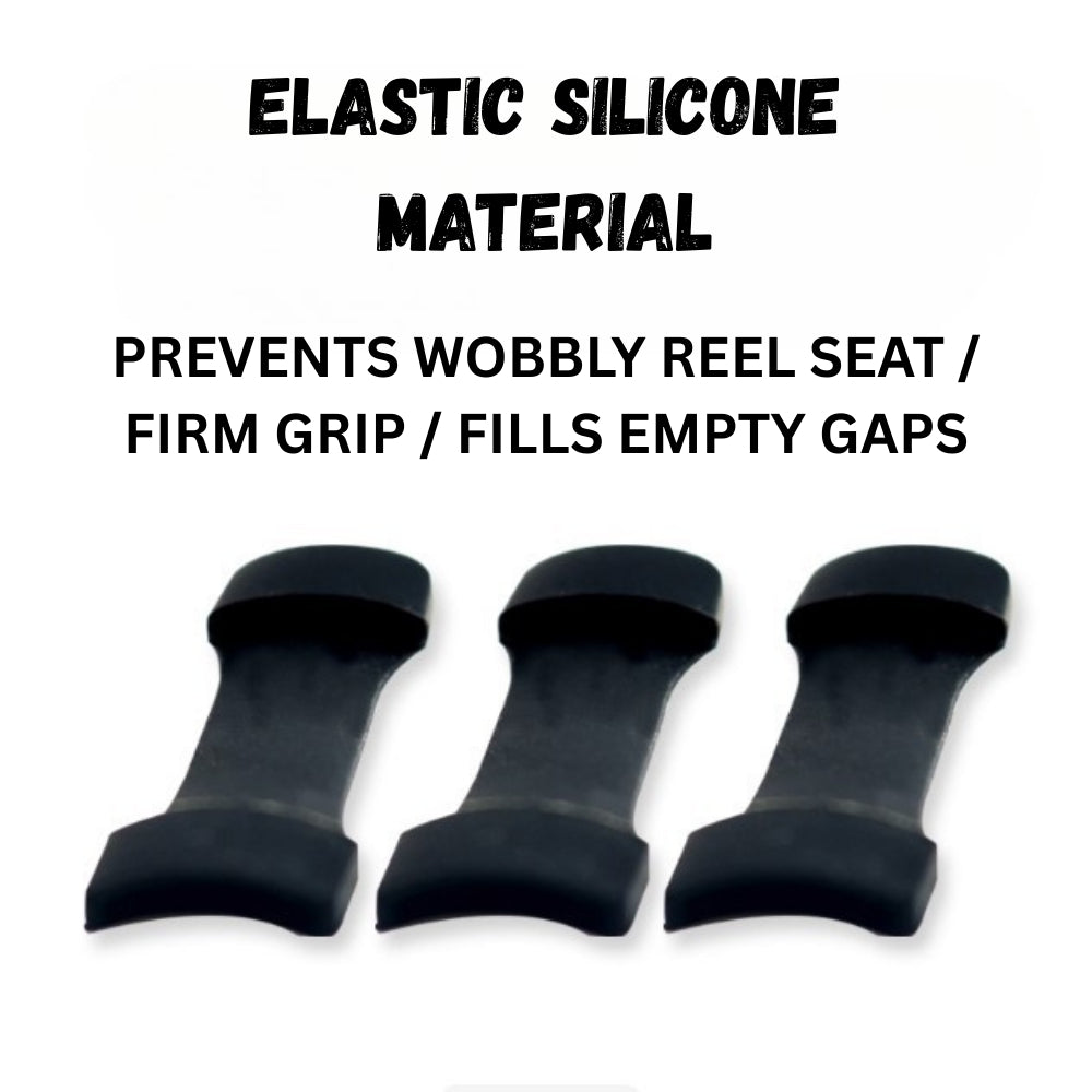 Fishing Reel Seat Protector Silicone Safeguard Fishing Reel Spinning Baitcast Overhead