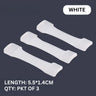White (pack of 3)