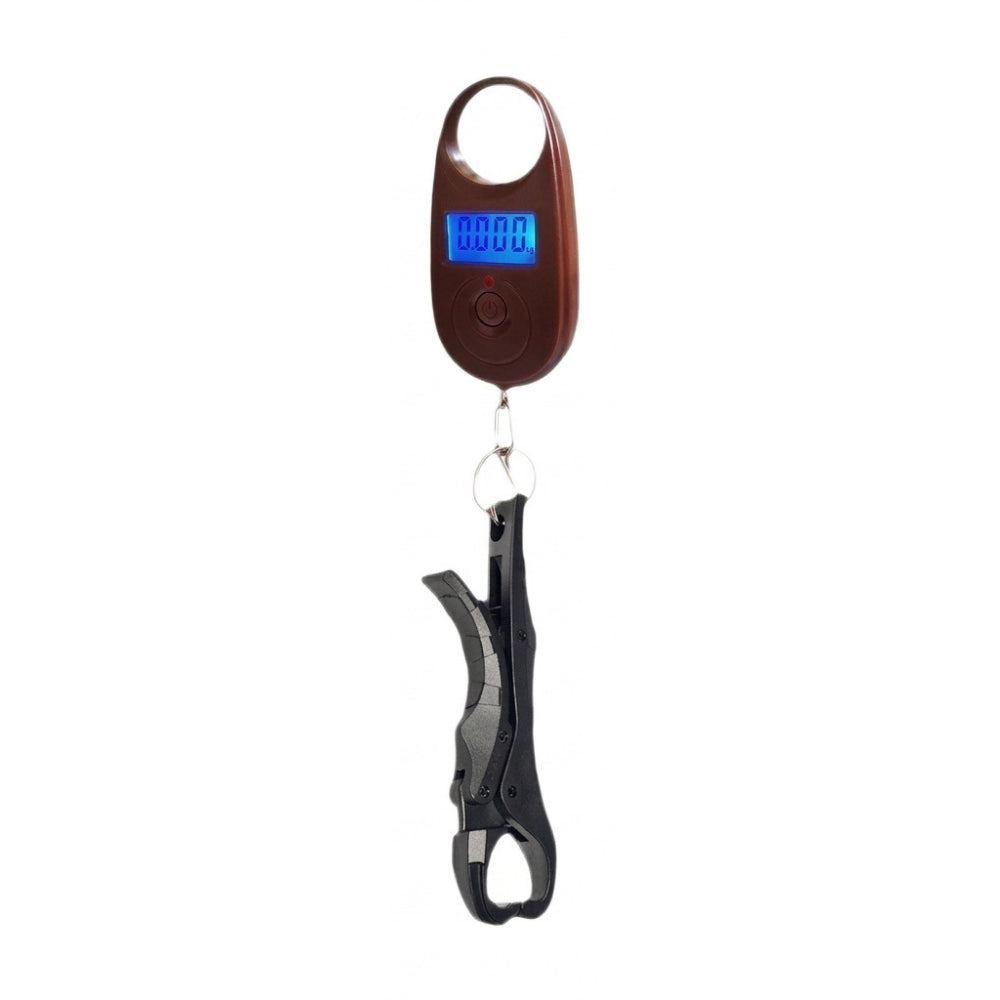Portable Digital Fishing Scale with Integrated Fish Gripper - 25kg Max – BigSeller variant 8a9174936420