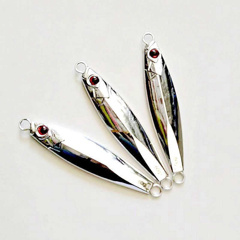 Flash Chrome Reef Jig for Grouper & Snapper Fishing - image 2