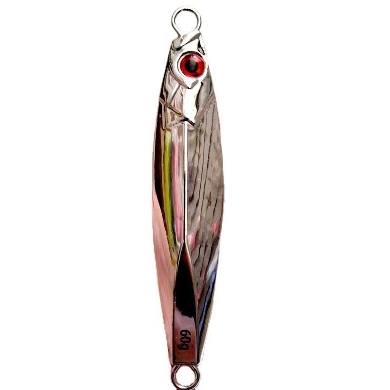 Flash Chrome Reef Jig for Grouper & Snapper Fishing - image 3