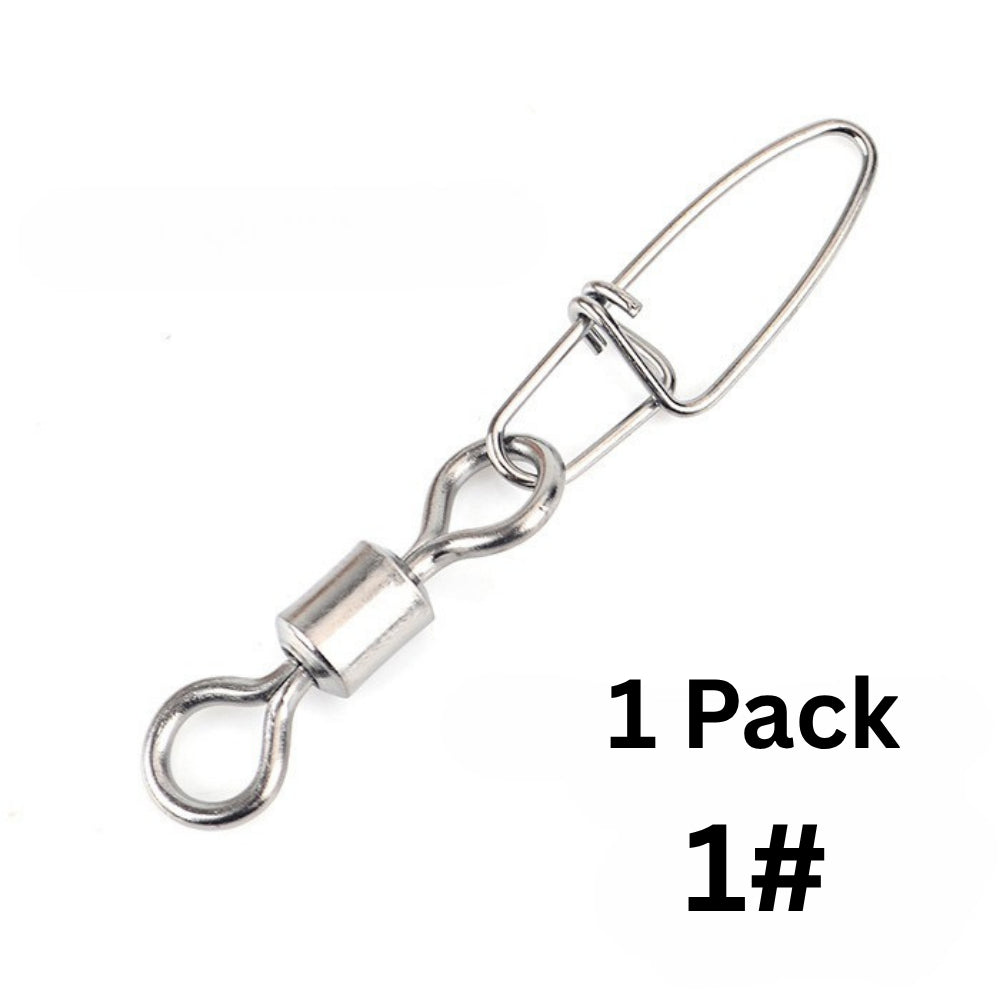 FTK Rolling Snap Swivels with Secure Locking Snap for Lures & Rigs – BigSeller variant 2e0b30d8a81c