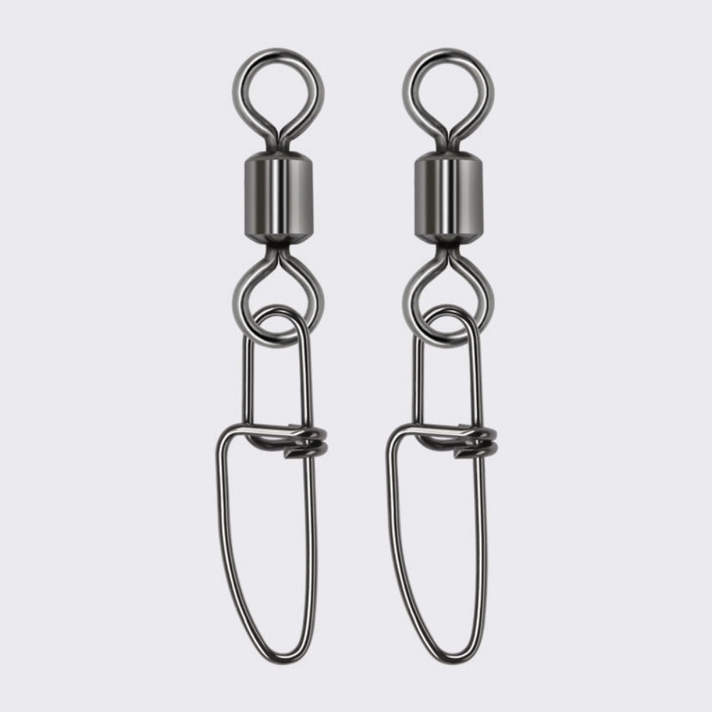 FTK Rolling Snap Swivels with Secure Locking Snap for Lures & Rigs - image 6