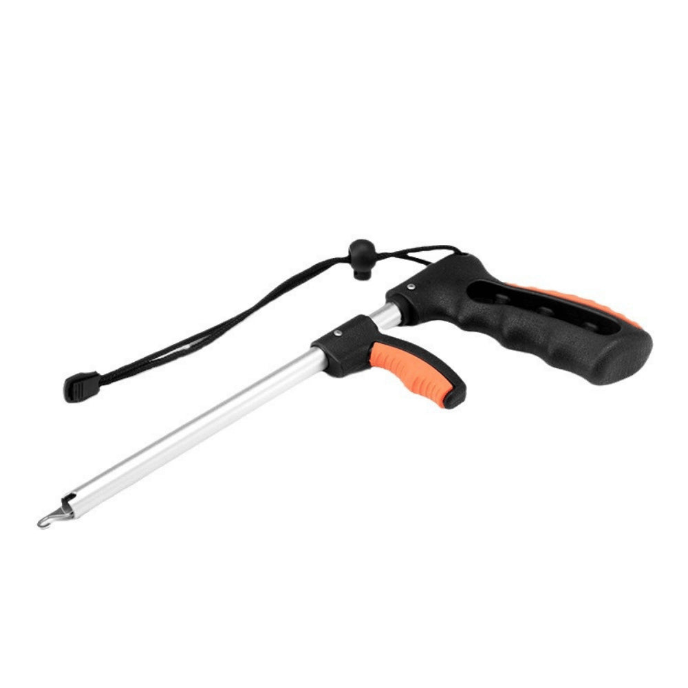 PPFA Hook Remover Gun-Style - Space-Grade Aluminum Saltwater Deep Throat Dehooker Unhook Tool
