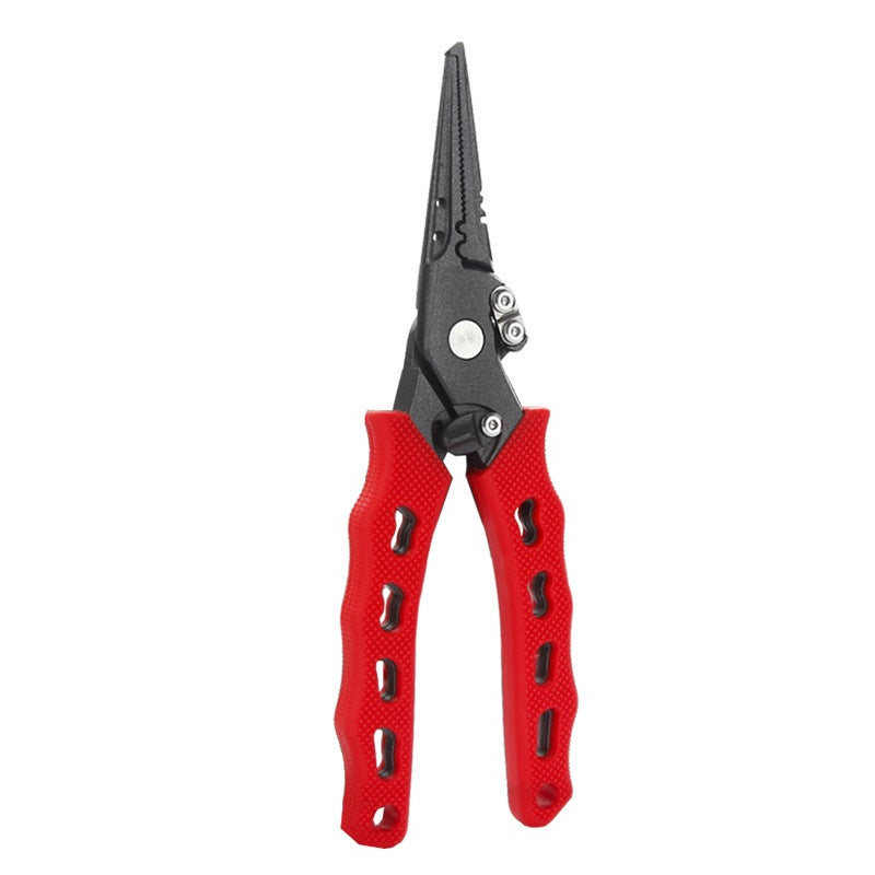 Heavy Duty Multi-Function Fishing Pliers with Split Ring Opener - image 6