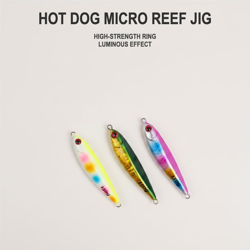 Hot Dog Micro Reef Jig for Shallow Coral & Groupers