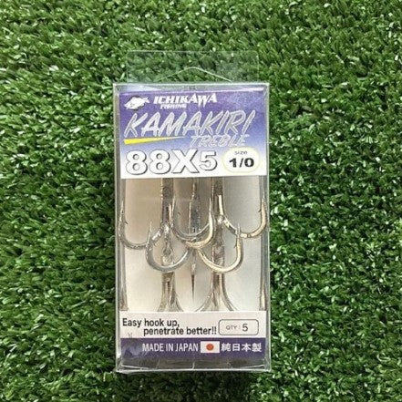 Ichikawa Kamakiri 88X5 Heavy Duty Treble Hook – BigSeller variant 52b5d4484147