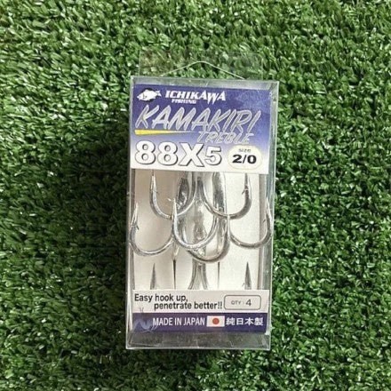 Ichikawa Kamakiri 88X5 Heavy Duty Treble Hook — product image 6