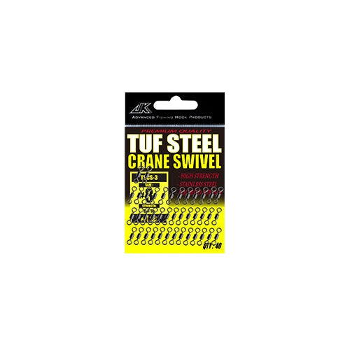 JK Tuf-Steel Crane Swivel Value Pack for Fishing — product image 8