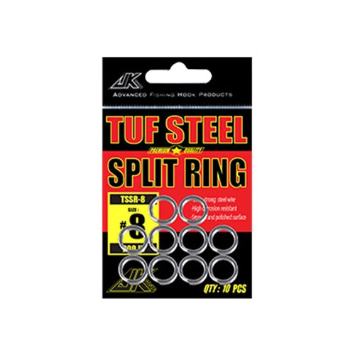 JK Tuf-Steel Heavy Duty Split Rings for Jigging & Popping — product image 8