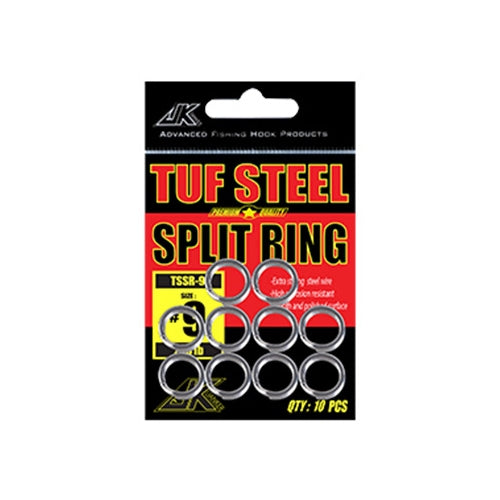 JK Tuf-Steel Heavy Duty Split Rings for Jigging & Popping — product image 9