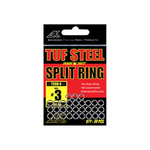 JK Tuf-Steel Heavy Duty Split Rings for Jigging & Popping — product image 11
