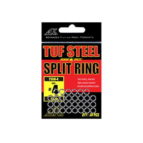 JK Tuf-Steel Heavy Duty Split Rings for Jigging & Popping — product image 12