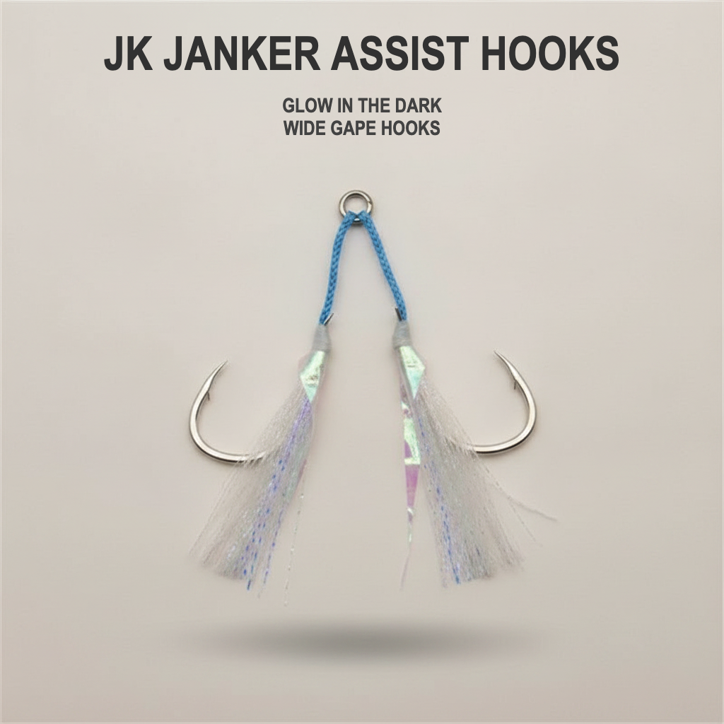 JK Anker LAI Light Assist Hooks for Finesse Shore & Micro Jigging