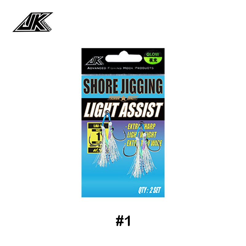 JK Anker LAI Light Assist Hooks for Finesse Shore & Micro Jigging — product image 8