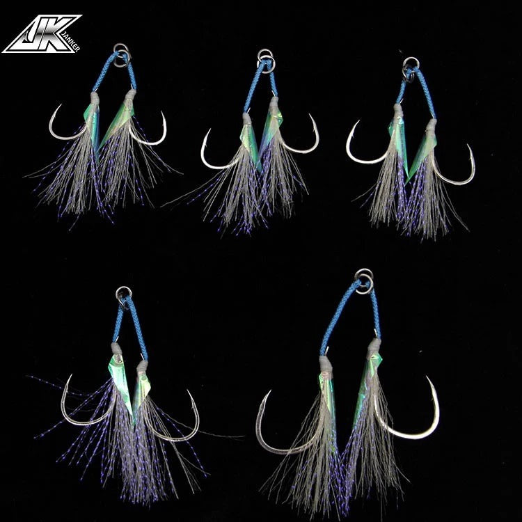 JK Anker LAI Light Assist Hooks for Finesse Shore & Micro Jigging - image 6