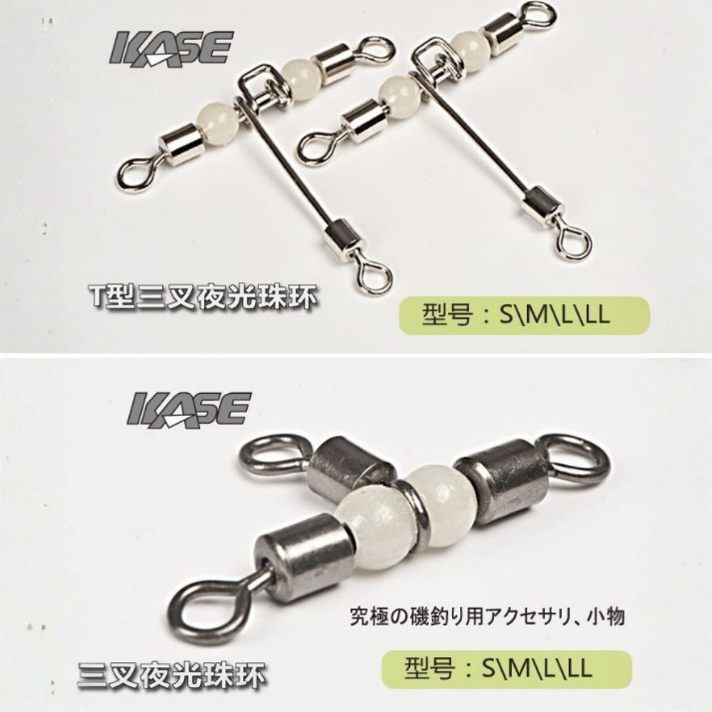 Kase T-Shape & 3-Way Swivels for Fishing Rigs & Leaders - image 2