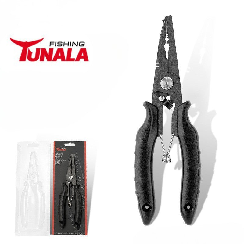 Heavy Duty Fishing Pliers with Large Split Ring Opener - image 2