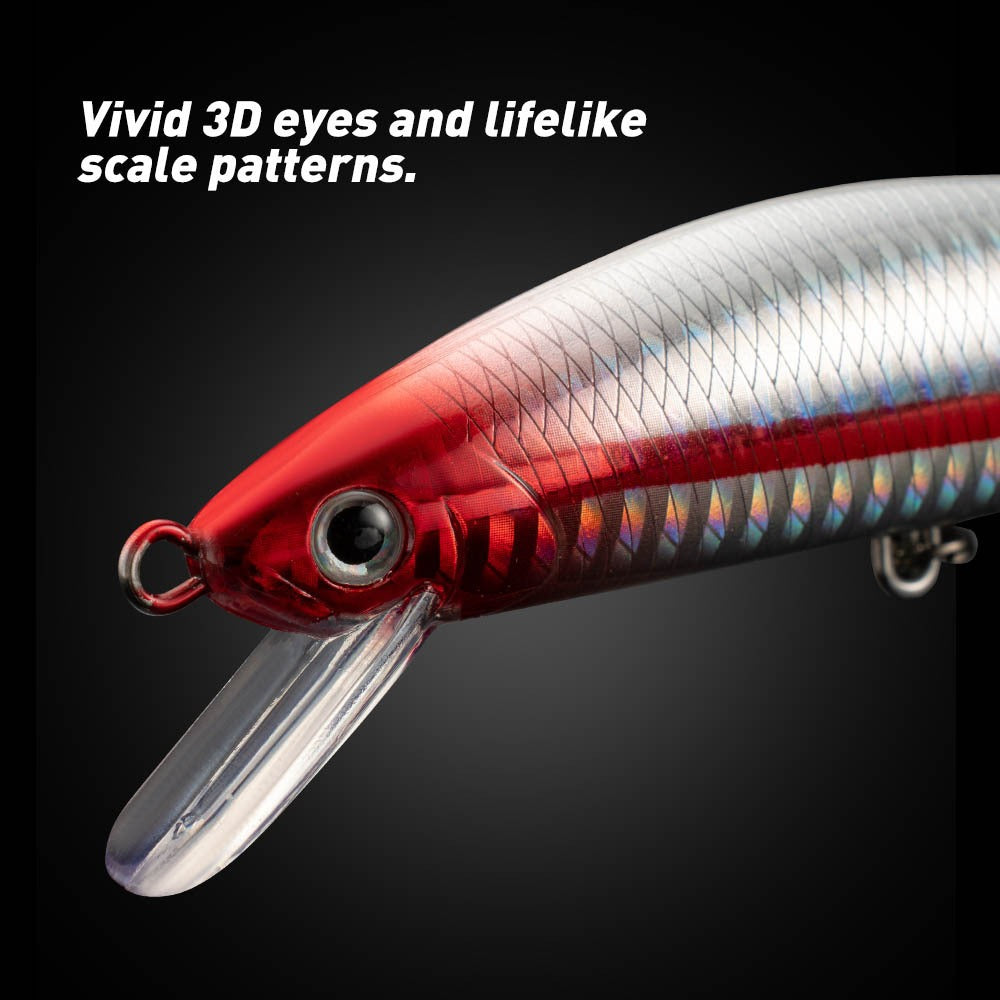 Lumo Pintail Sinking Minnow Fishing Lure (40g-60g) - image 5