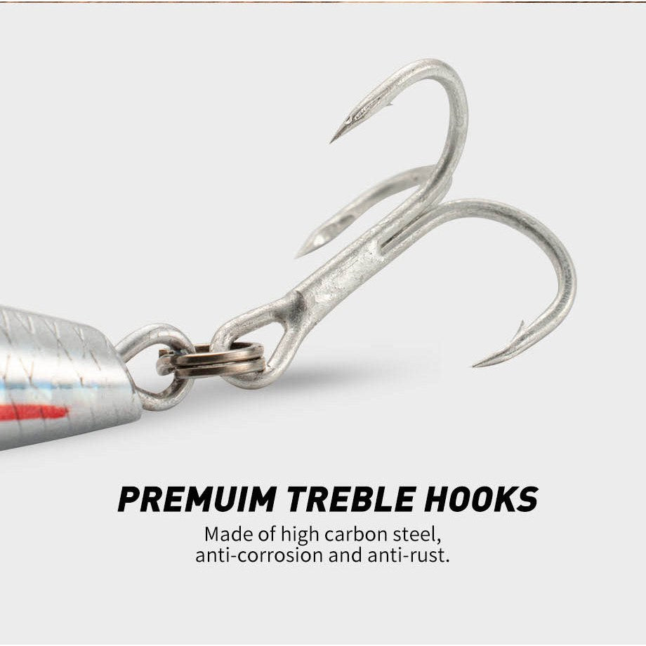 Lumo Pintail Sinking Minnow Fishing Lure (40g-60g) - image 6