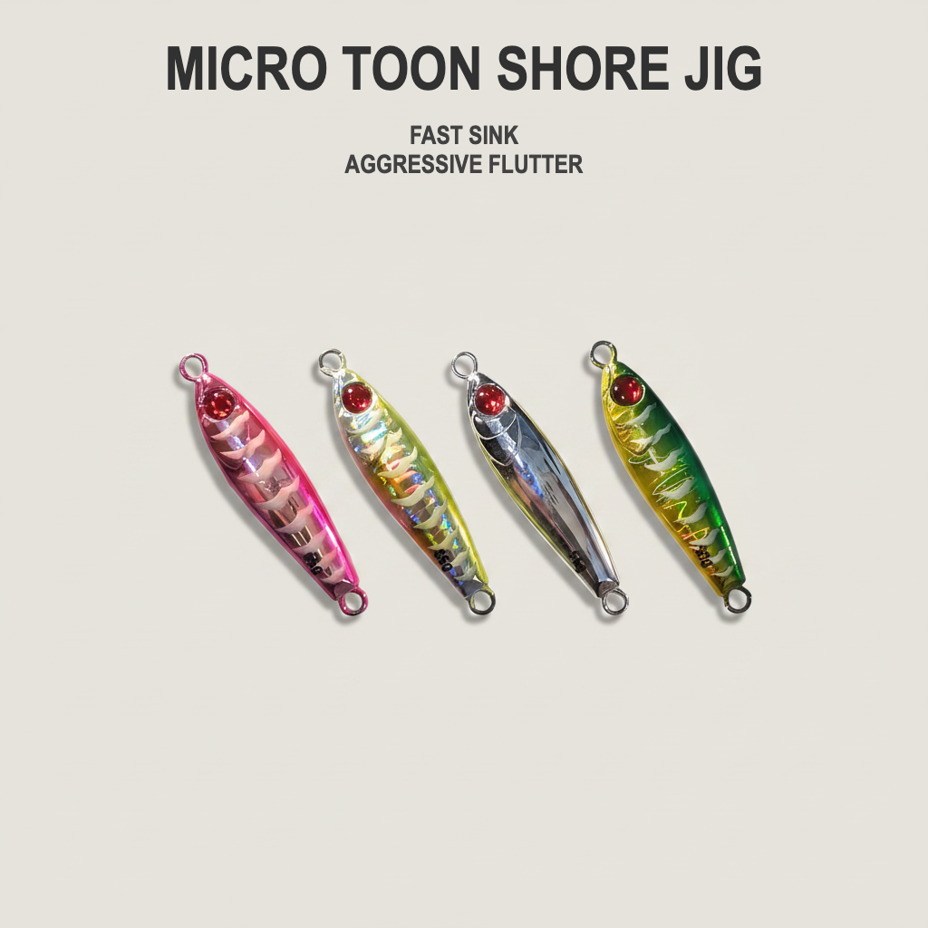 Pure Passion Micro Toon Shore Jig for Light Coastal Angling