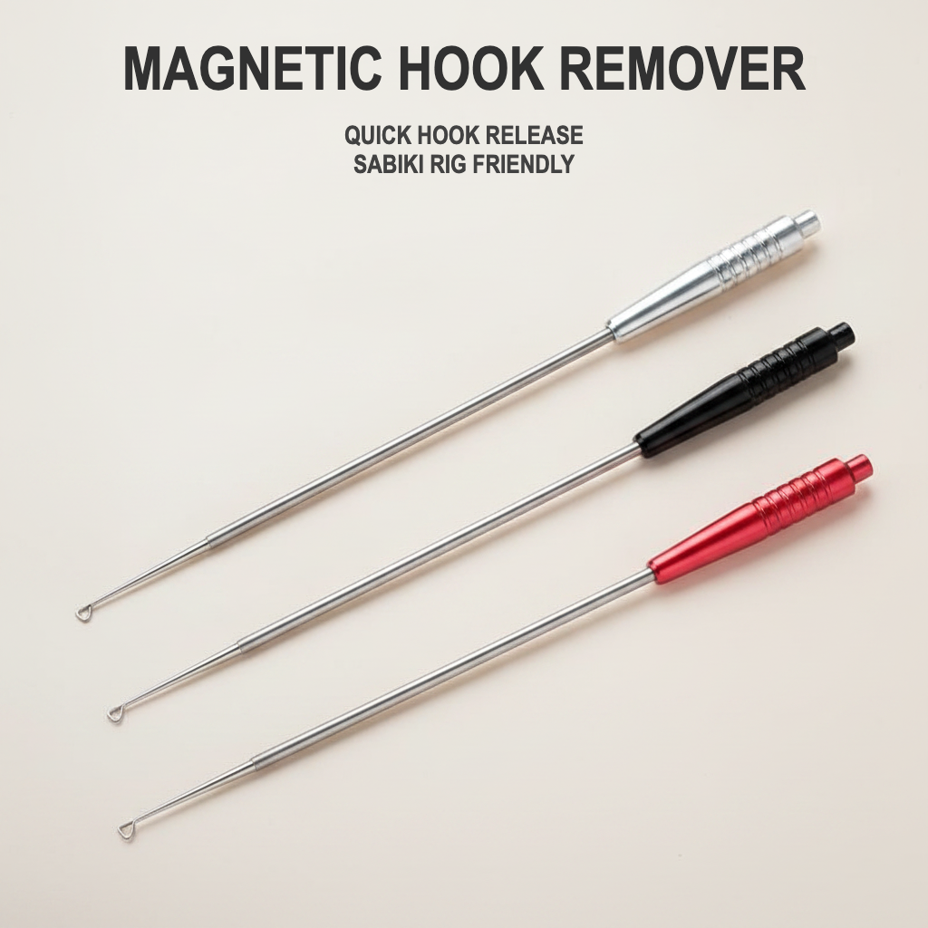 Pure Passion Magnetic Hook Remover for Small Hooks & Sabiki Rigs