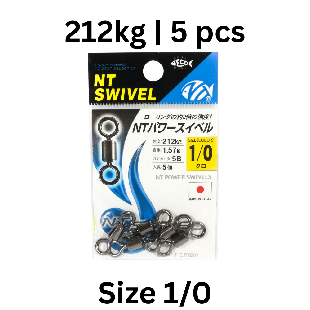 NT Power Swivel Regular Pack - High Strength Fishing Swivels — product image 6