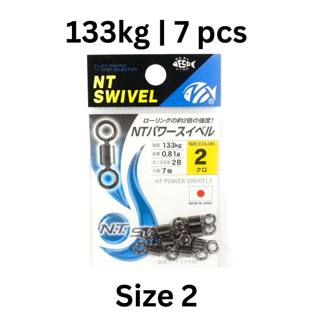 NT Power Swivel Regular Pack - High Strength Fishing Swivels — product image 8