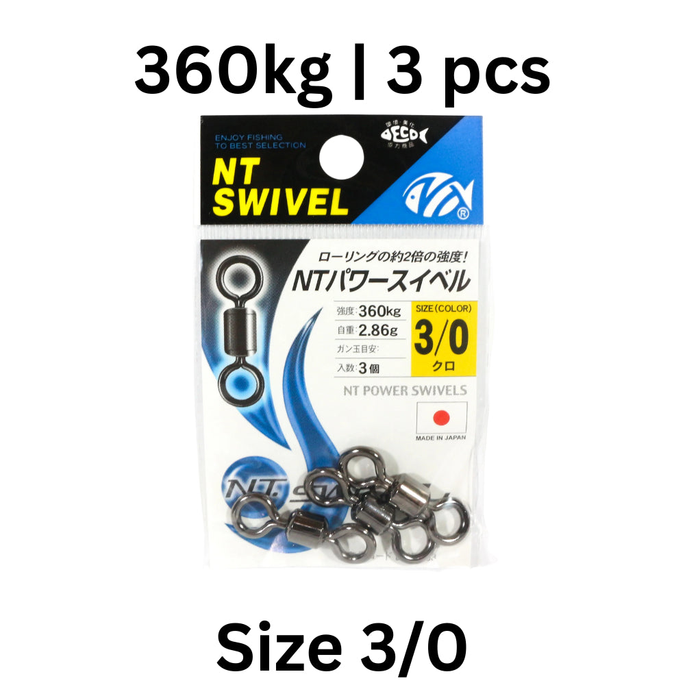 NT Power Swivel Regular Pack - High Strength Fishing Swivels — product image 11
