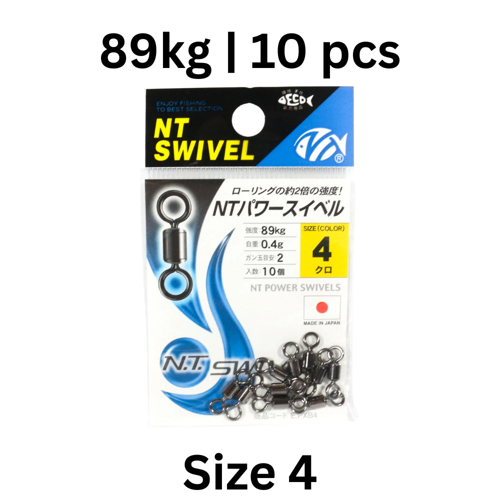 NT Power Swivel Regular Pack - High Strength Fishing Swivels — product image 12