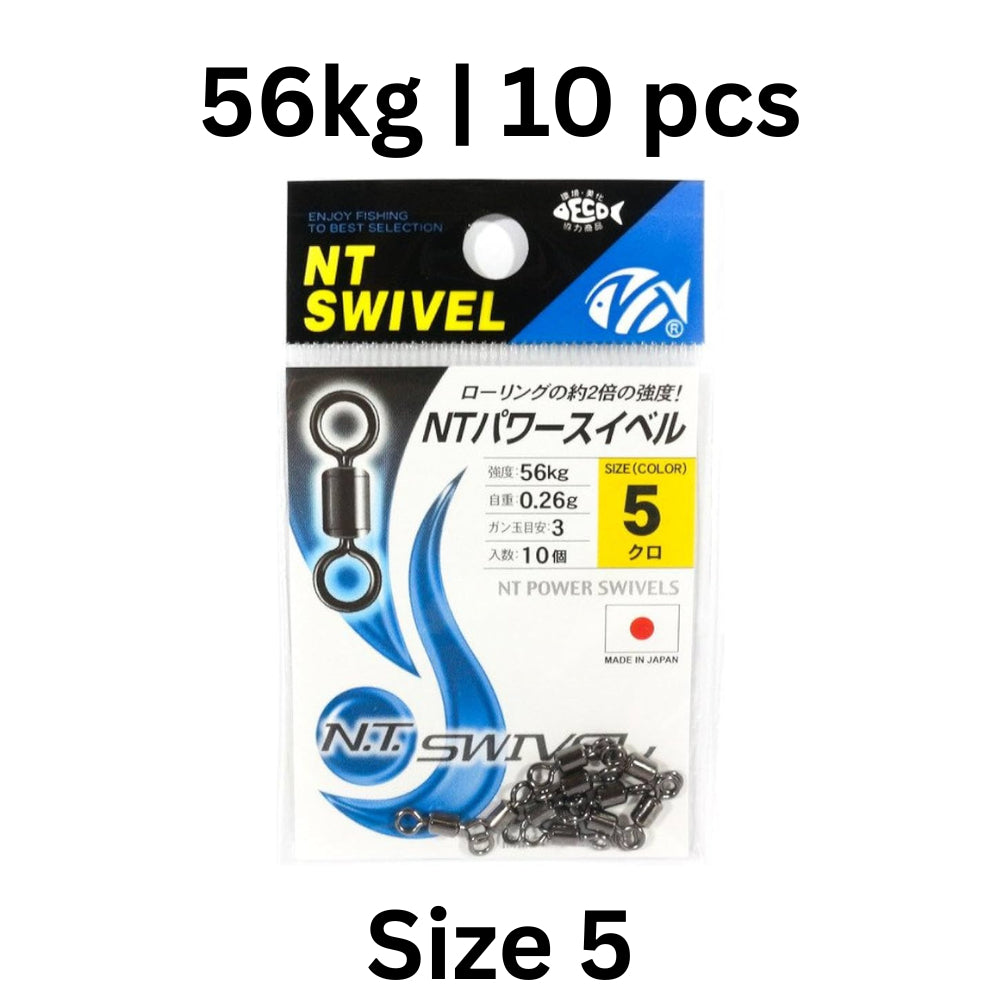 NT Power Swivel Regular Pack - High Strength Fishing Swivels — product image 13