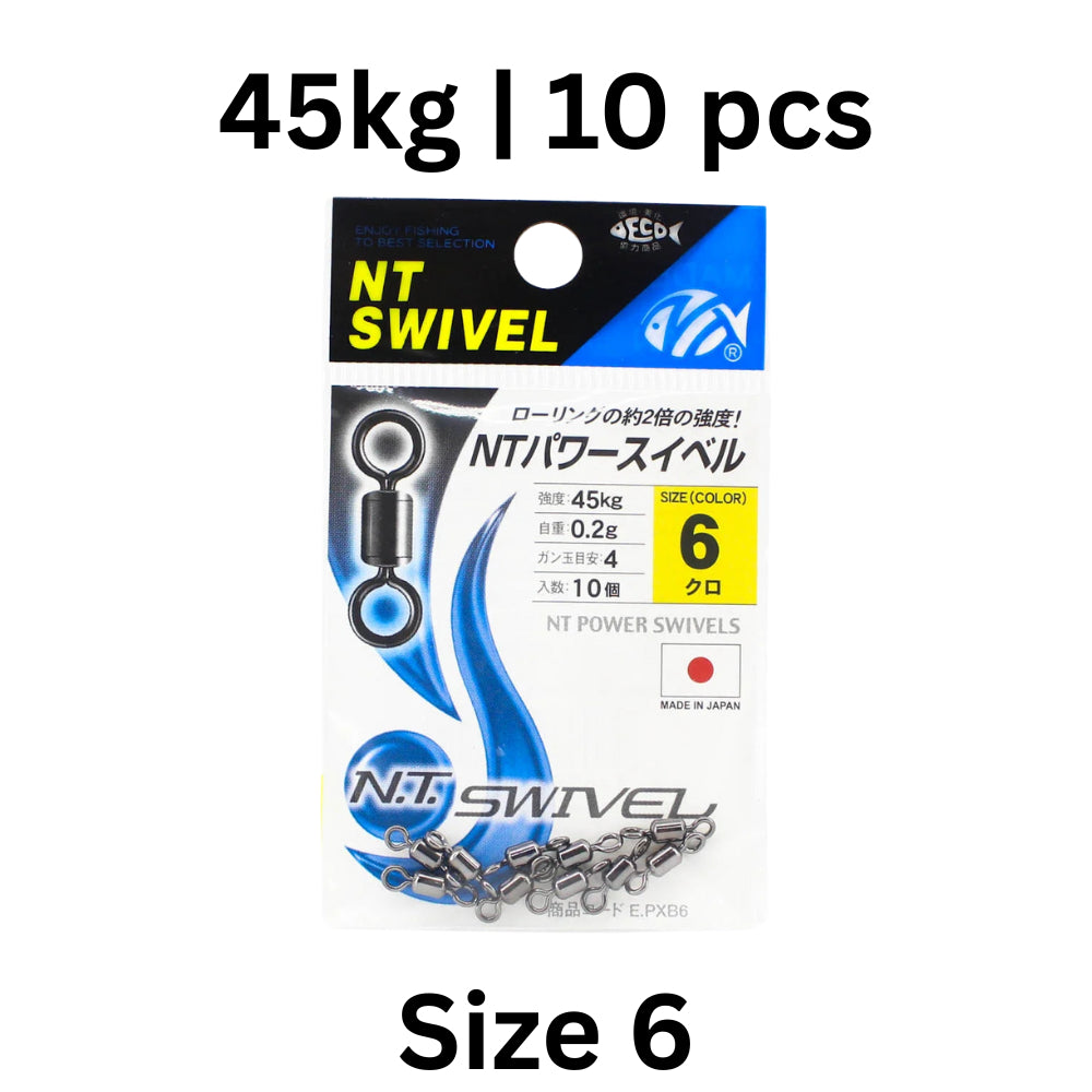 NT Power Swivel Regular Pack - High Strength Fishing Swivels — product image 14
