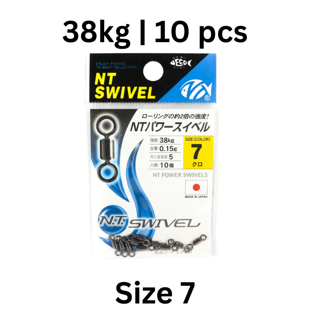 NT Power Swivel Regular Pack - High Strength Fishing Swivels – BigSeller variant 54242a149c0b
