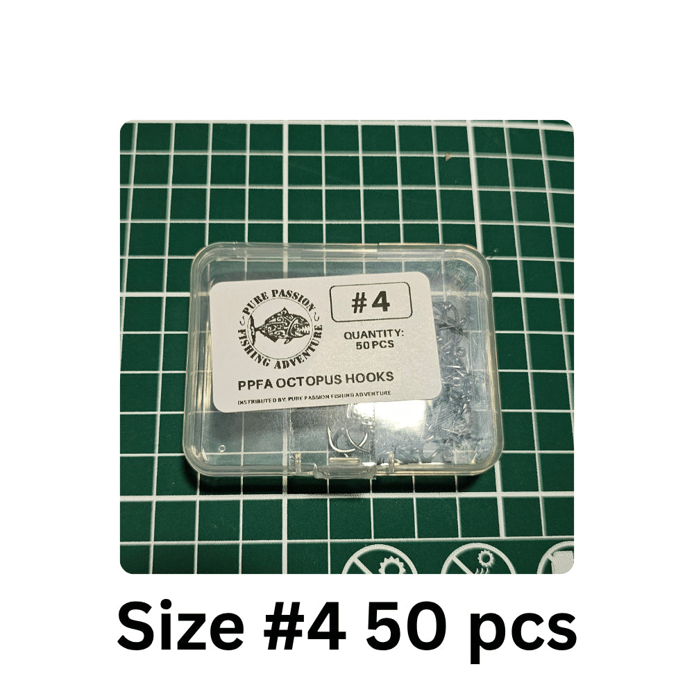 Pure Passion Octopus Beak Fishing Hooks - 50pc Value Pack – BigSeller variant 8496f90a0f56